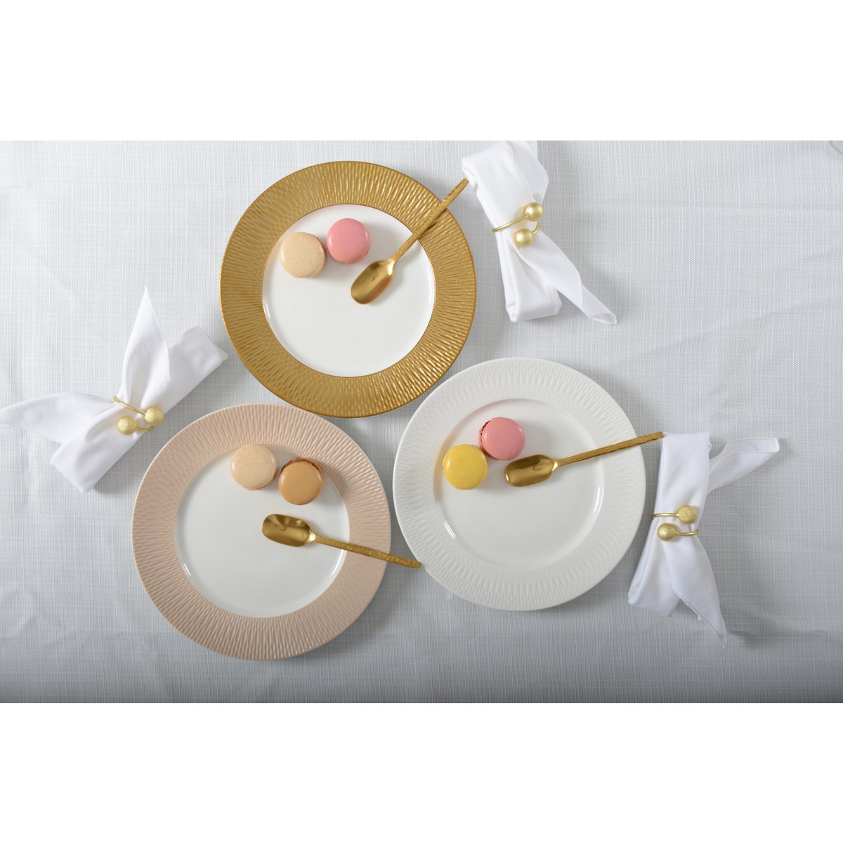 Wit dessertbord - Prinses