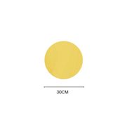 Mirror - Round - Gold-colored Glass - 30x1x30m