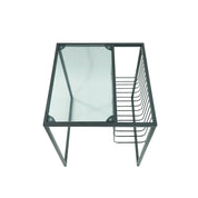 Side table - Glass table top 