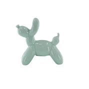 Ornament - Money Box Balloon Dog - Mint Green - 17x7x17cm
