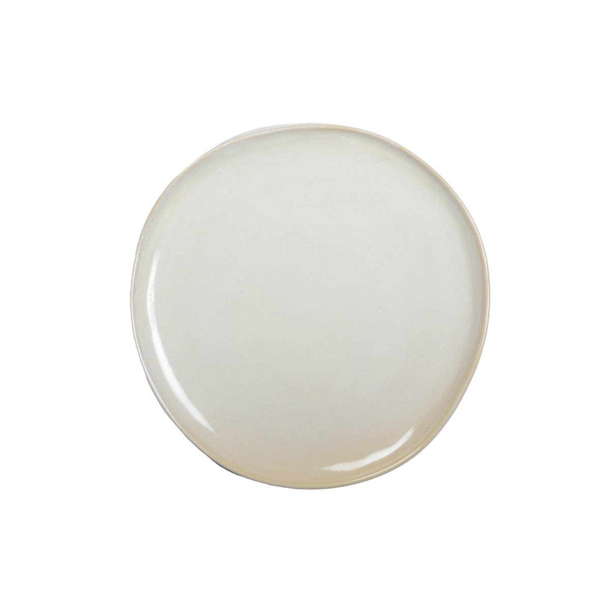 Wit plat bord - 27x27x2.2cm