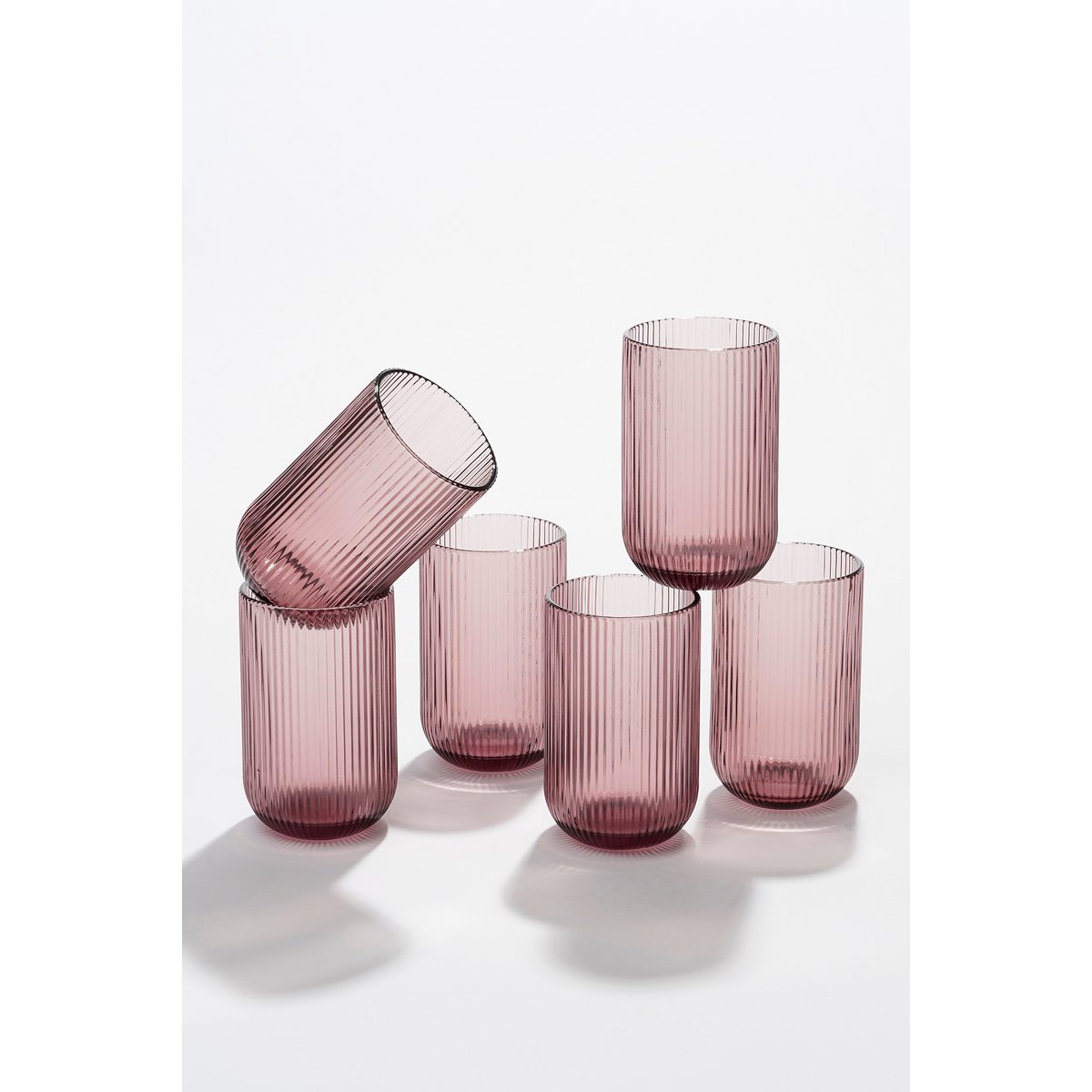 Merlot-Trinkglas - 400 ml - Glas - Lila