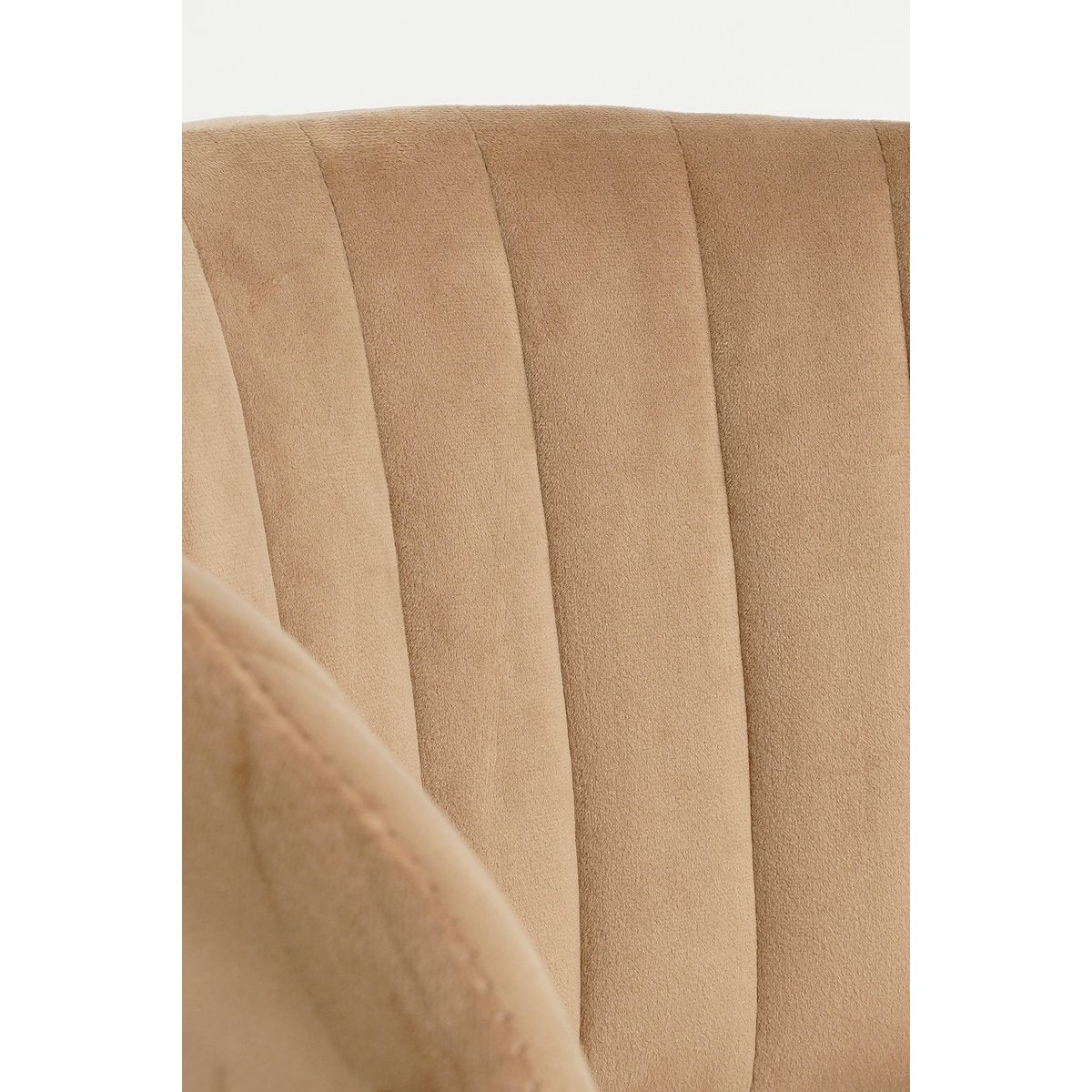 Moony Dining Chair - Velvet - Beige