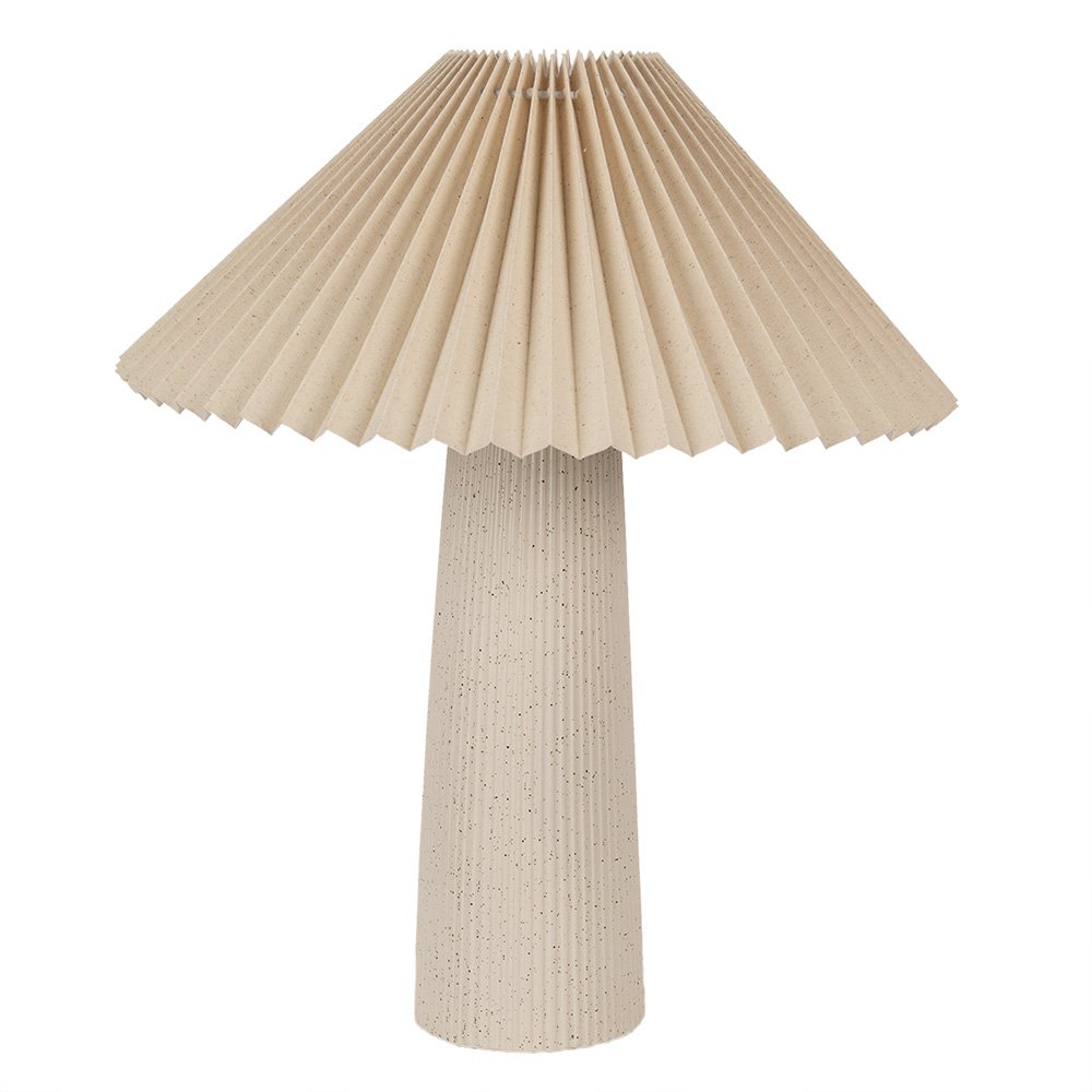 Tafellamp Beige ? 36x42 cm E27/max 1x60W