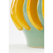 Mosa flowerpot inside - H18 x Ø24 cm - Ceramics - Light green