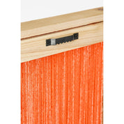 KUBA WALL DECORATION - L50 x B3 x H70 cm - FSC 100% - Cotton - Orange