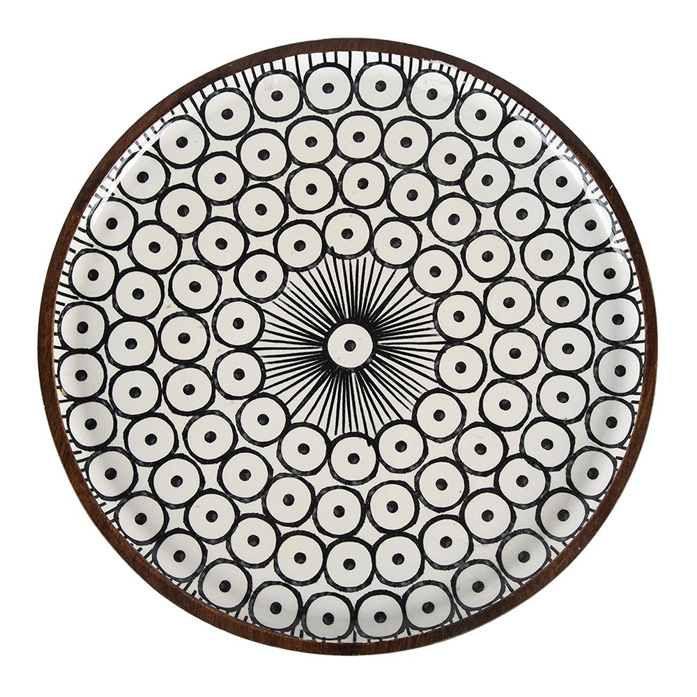 Decoratieve schaal (3) Ø 28x2 / Ø 23x2 / Ø 20x2 cm