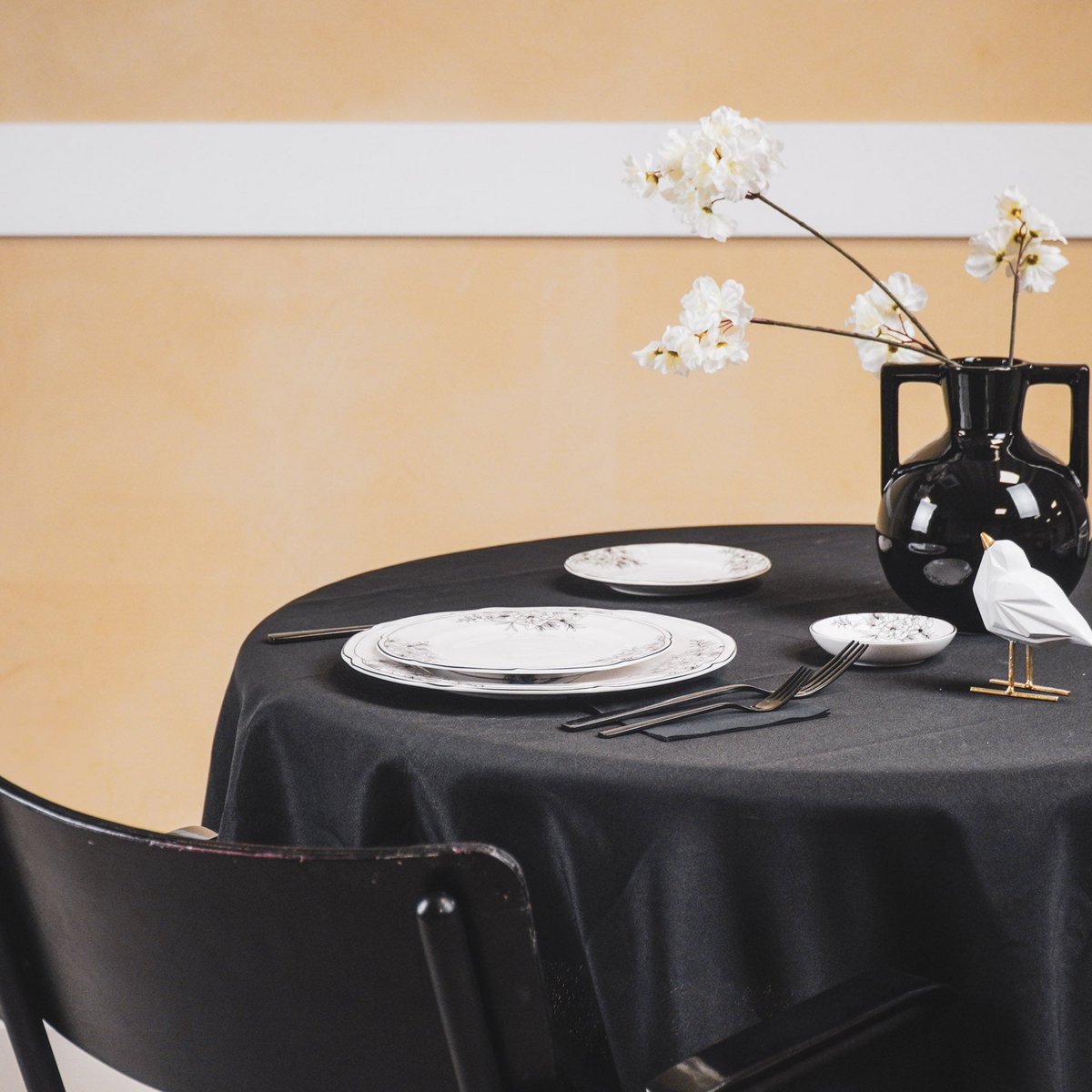 Snack plate - Les Fleurs - Newbone China - 