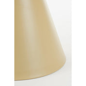 Celise side table - H44 x Ø59 cm - Metal - Beige