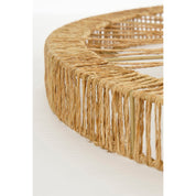 Ludy Wall mirror - H5 x Ø60 cm - Jute - Light brown