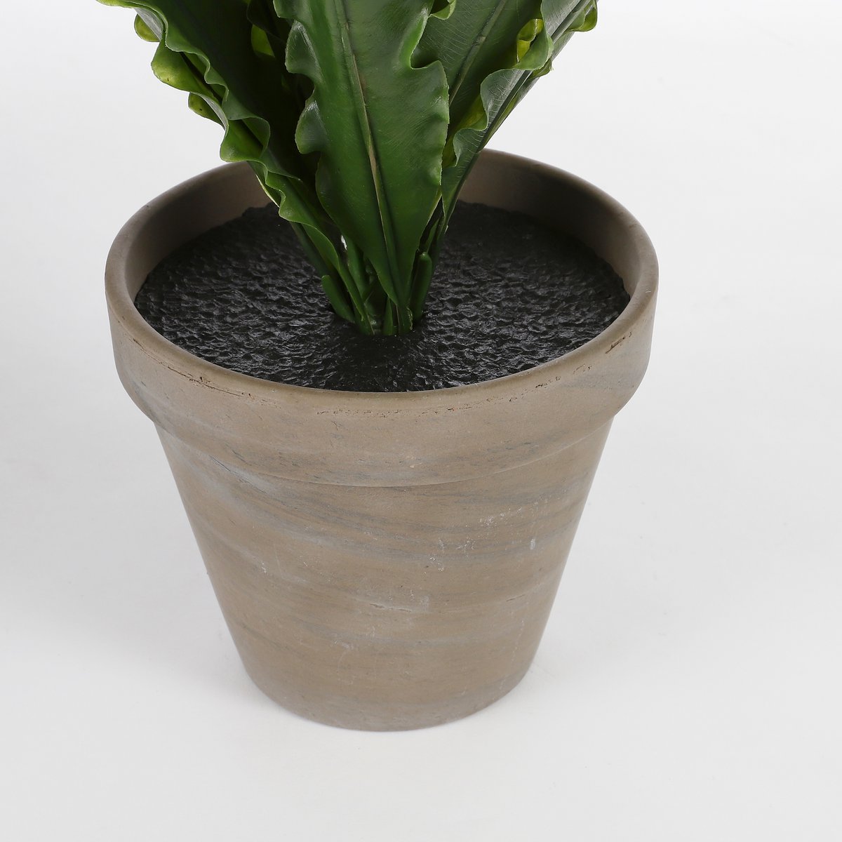 Asplenium Artificial Plant in Flower Pot Stan - H54 x Ø66 cm - Green