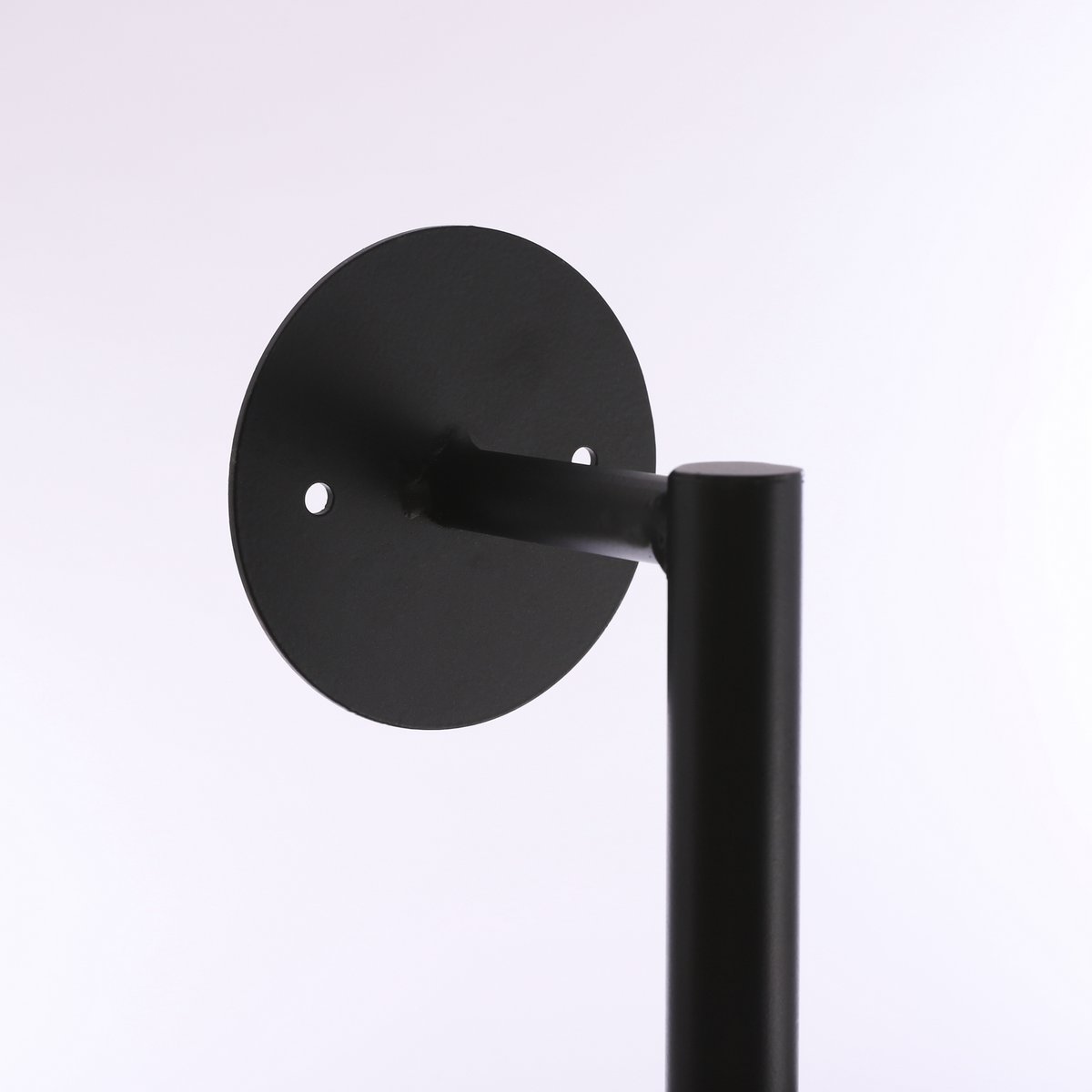 Perry Wall rack - L30 x W23 x H80 cm - Metal - Black