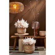 Jorck Plant Basket - H19 x Ø22 cm - Seagrass - Light brown