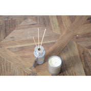 Silver Vanilla-Scented Candle