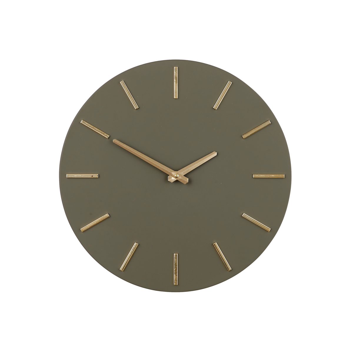 Brixen Wall Clock - Ø36 cm - Dark Green