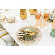24delig servies-set Goud