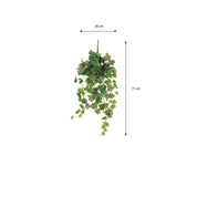 Hedera Artificial Hanging Plant - H71 cm - Green