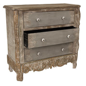 Dressoir Bruin Beige, Hout 92x40x86 cm
