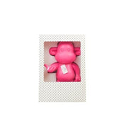 Ornament - hanging loose monkey - pink - 33x21x50cm