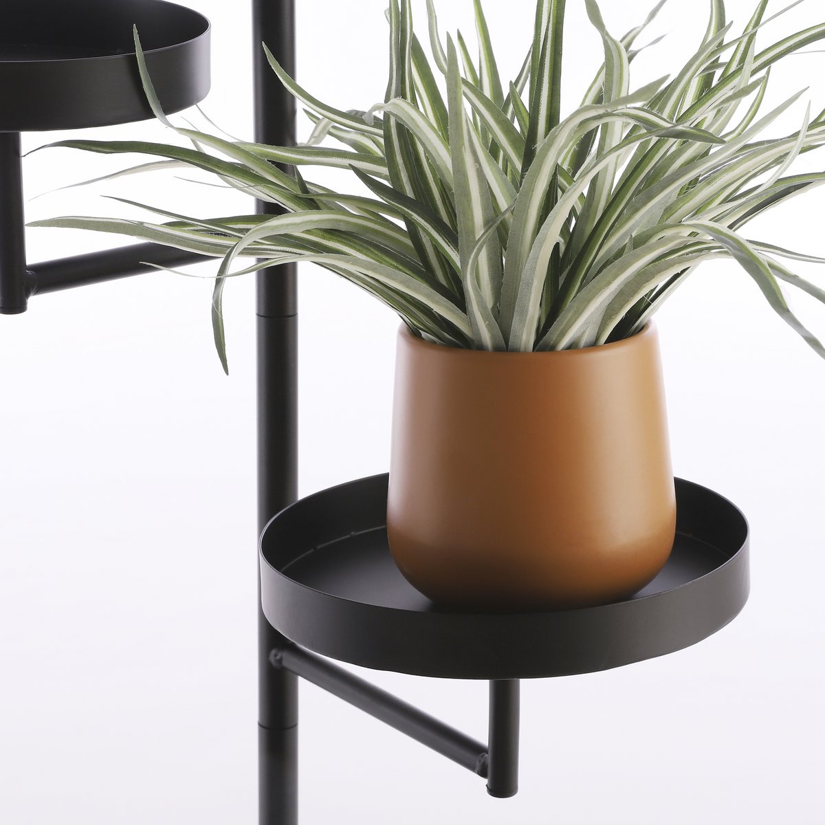 Perry Wall rack - L30 x W23 x H80 cm - Metal - Black