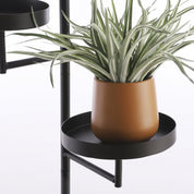 Perry Wall rack - L30 x W23 x H80 cm - Metal - Black