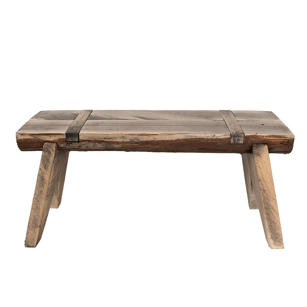 Plantentafel Bruin, Hout 38x17x17 cm