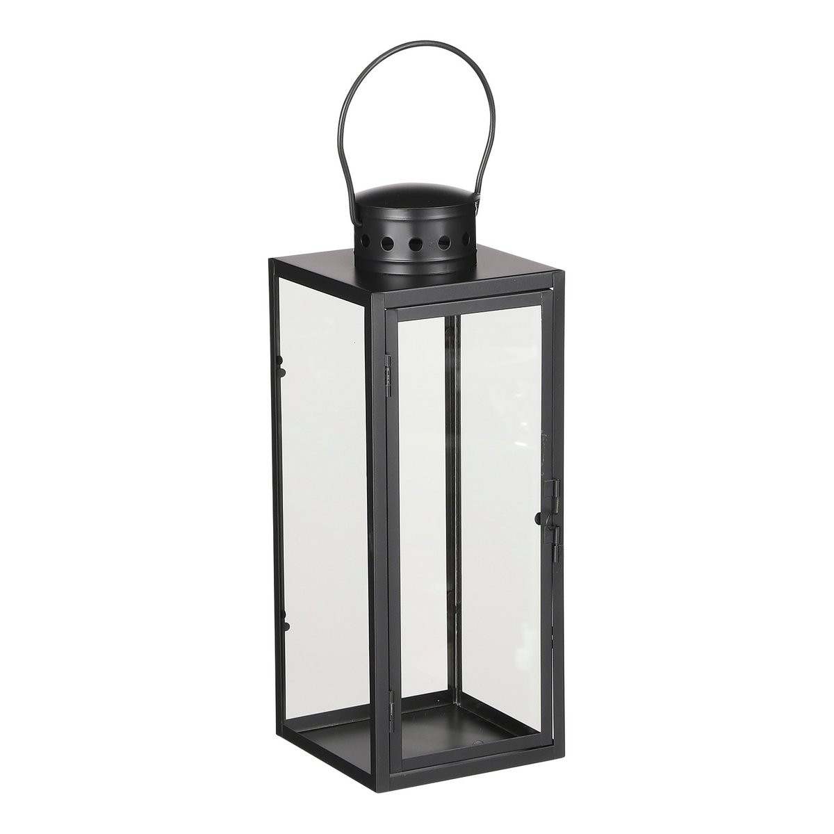 Arzilla Lantern - L14 x W13 x H35 cm - Black