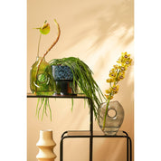 Jay Vase - L18 x W8 x H23 cm - Glass - Gray