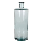 Guan bottle vase - H40 x Ø15 cm - Recycled glass - Transparent