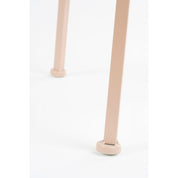 Adine Plant Table - H120 x Ø35 cm - Metal - Light pink