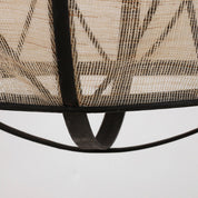 Pella hanging lamp - H50 x Ø51 cm - Linen - Off -White