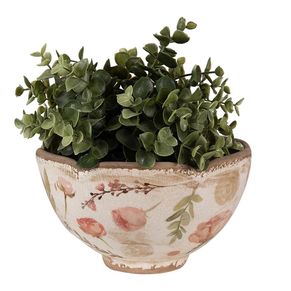 Decoratie bloempot Ø 21x12 cm