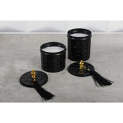 Mat Black Box kaar vanille parfum 8*12 cm