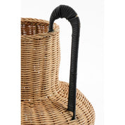Loulou Decoration vase - H42 x Ø40 cm - Rattan - Brown