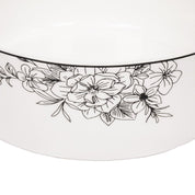 Bowl - Newbone China - Les Fleurs - 17.5x17.5x6.5cm