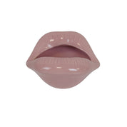 Pot - Ornament - Lip - Keramiek - lichtroze - 12,5x11x7,5cm