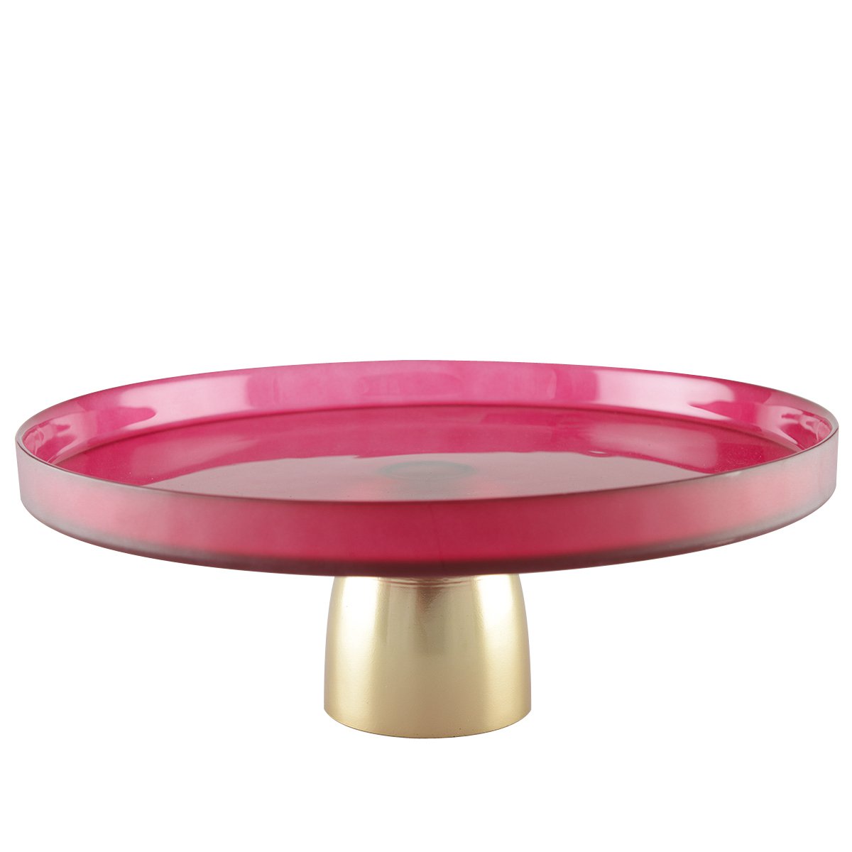 Raspberry Cake Dish Dore 21x21x8cm