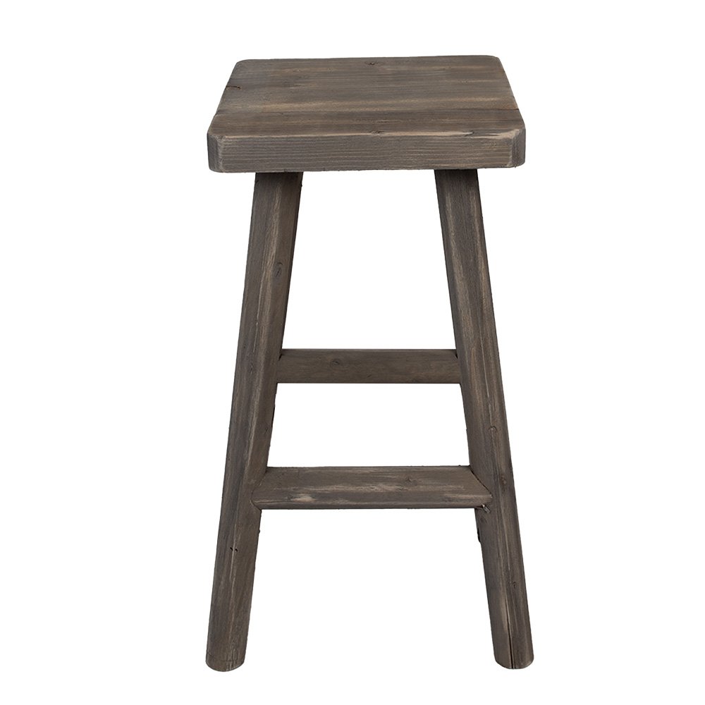 Plantentafel Bruin, Hout 30x30x58 cm