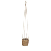 Atlantic Plant Basket - Set of 2 - H16 x Ø16 cm - Light brown