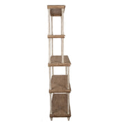 Boekenkast Bruin, Hout 80x40x210 cm