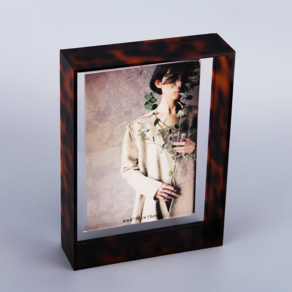 Luipaardacrylframe voor foto 13x18cm