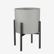 Ascot Plant Stand - L24 x W24 x H25 cm - Metal - Black