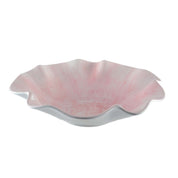 Pink and melamine salad bowl 35x35x9cm