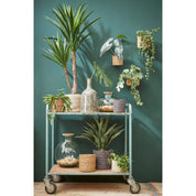 Atlantic Plant Basket - Set of 2 - H20 x Ø20 cm - Jute - Cream