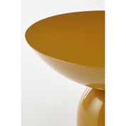 Celise side table - H28 x Ø47 cm - Metal - Brown