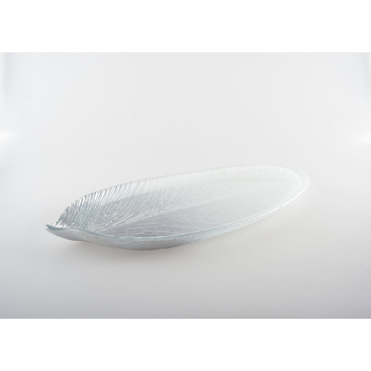Silver decorative tray - Large
