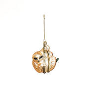 Christmas pendant - Sloth - Glass - Yellow - 9x5x11cm