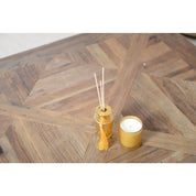 Gold Vanilla-Scented Candle, 7x7x8cm 