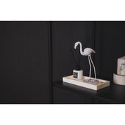 Ornament - Flamingo - Metal - Purple - 9x7.5x19.5cm