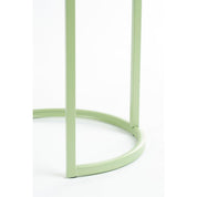 Lara Side table - Set of 2 - H51 x Ø40 cm - Metal - MintGroen